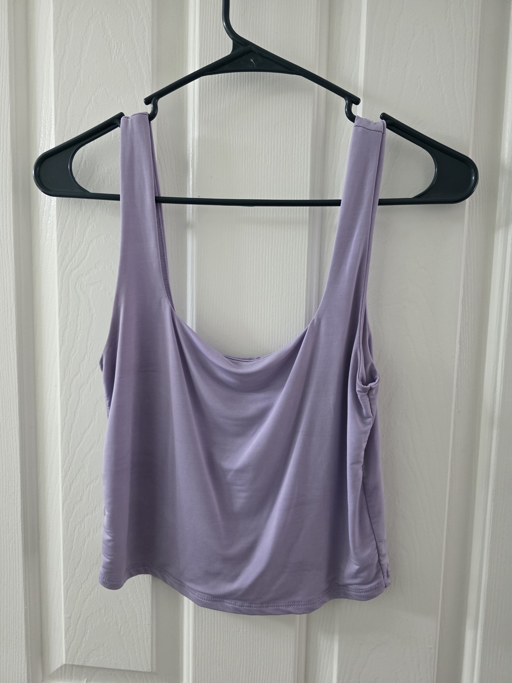 Lavender Scoop Neck Tank Top